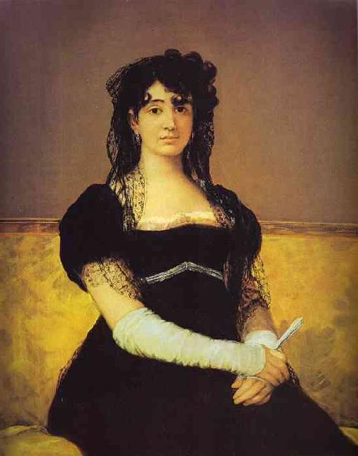 Francisco Jose de Goya Portrait of Antonia Zarate